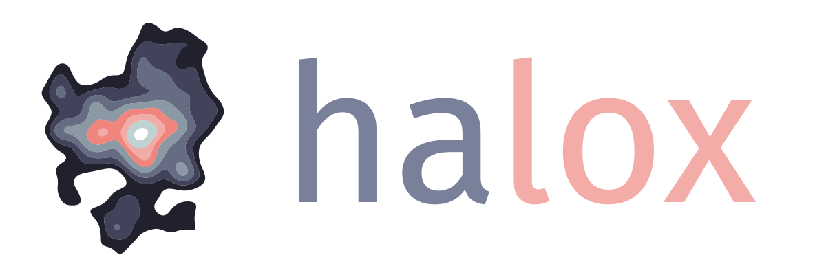 halox: Dark matter halos in JAX